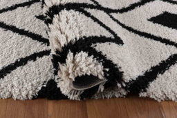 Moroccan Berber Shaggy Rugs Living Room Ikat Stone 80X150 Cm - thumbnail 4