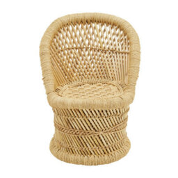 Orsina Rowan Children Natural Chair With Stool - thumbnail 4