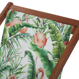 Beliani Set Of 2 Sun Lounger Replacement Fabrics Anzio/avellino 113 X 44 Cm Multicolour - thumbnail 4