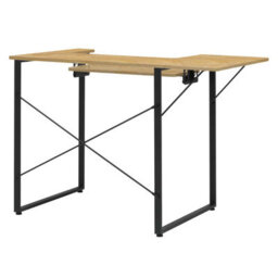 Sewing Online Dart Sewing Machine Table With Folding Top In Charcoal Black / Ashwood - thumbnail 7