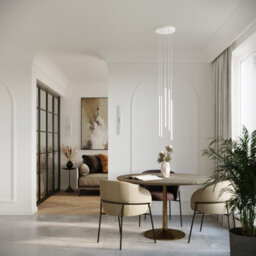 Sollux Lighting Pastelo Steel White 2 Lights Modern Pendant Ceiling Light - thumbnail 8