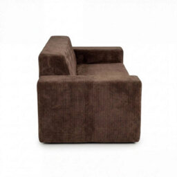 No Assembly Needed 3 Seat Fabric Sofa For Small Spaces And Apartment Lounge - thumbnail 6