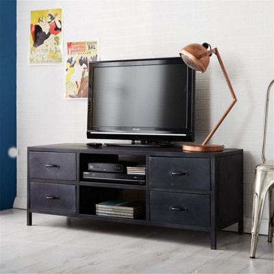 Worcester Modern Stylish Metal Iron Tv Cabinet