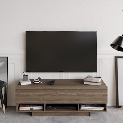 Decorotika Celestia Tv Stand Tv Unit Walnut - image 1