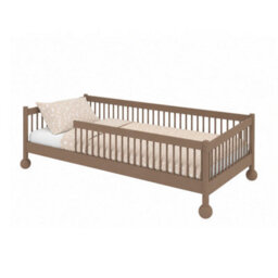 Arte Star Milk Chocolate 90 X 200Cm European Single Bed - Foam/bonnell Mattress Included - thumbnail 1