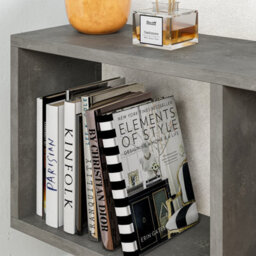 Decortie Homemania Modern Side End Coffee Table Multipurpose Retro Grey Living Room H 60Cm - thumbnail 4