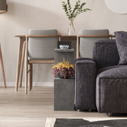 Decortie Homemania Modern Side End Coffee Table Multipurpose Retro Grey Living Room H 60Cm - thumbnail 6