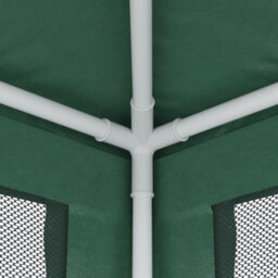 Walplus Party Tent Garden Gazebo Canopy With 4 Mesh Sidewalls Green 2X2 M Hdpe - thumbnail 6