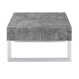 Furniture in Fashion Casa Wooden Coffee Table With 1 Drawer In Concrete Effect - thumbnail 6