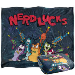 Space Jam Nerdlucks Blanket Multicoloured (One Size)
