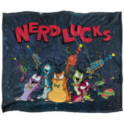 Space Jam Nerdlucks Blanket Multicoloured (One Size) - thumbnail 2