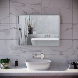 Nes Home 600 X 800mm Motion Sensor Bathroom Led Mirror Shaver Socket Demister - thumbnail 3