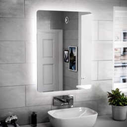Nes Home 600 X 800mm Motion Sensor Bathroom Led Mirror Shaver Socket Demister