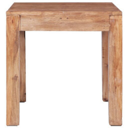 Berkfield Coffee Table 53X50X50 Cm Solid Reclaimed Wood - thumbnail 2