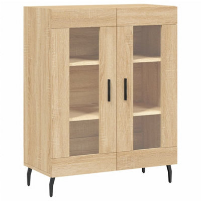 Berkfield Classic Sideboard Sonoma Oak 69.5X34X90 Cm Engineered Wood - image 1