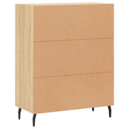 Berkfield Classic Sideboard Sonoma Oak 69.5X34X90 Cm Engineered Wood - thumbnail 8