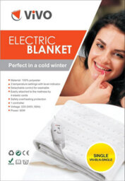 Vivo Super Comfy Luxury Electric Blanket - Single 150Cm X 60Cm  - thumbnail 2