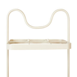Beliani Umbrella Stand Chaverny Metal Beige - thumbnail 6