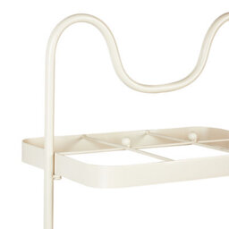 Beliani Umbrella Stand Chaverny Metal Beige - thumbnail 5