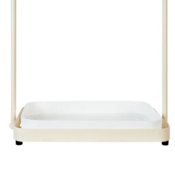 Beliani Umbrella Stand Chaverny Metal Beige - thumbnail 7