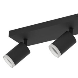 Eglo Melitello-Z Smart Control Rgb Led 4 Light Spotlight, Black - thumbnail 3