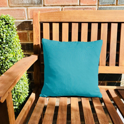 rucomfy Beanbags Rucomfy Indoor Or Outdoor Cushion 45X45Cm - Turquoise Water-Resistant Scatter Pillow For Garden, Patio & Home - image 1