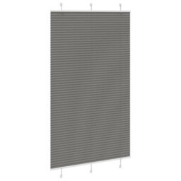 Berkfield Pleated Blind Anthracite 115X200 Cm Fabric Width 114.4 Cm Polyester - thumbnail 3