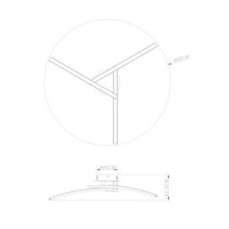 Luminosa Lighting Luminosa Tansy Integrated Led Semi Flush Ceiling Light Nickel Matt 3X Led 3000-4000K - thumbnail 7