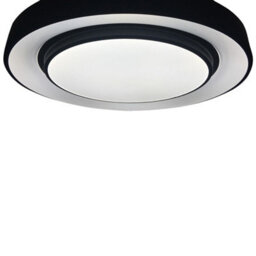 Milagro Naomi Stylish 38Cm Black Led 24W(122W) Ceiling Lamp With Included Remote To Achieve Perfect Brightness And Temperature - thumbnail 2