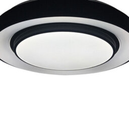 Milagro Naomi Stylish 38Cm Black Led 24W(122W) Ceiling Lamp With Included Remote To Achieve Perfect Brightness And Temperature - thumbnail 3