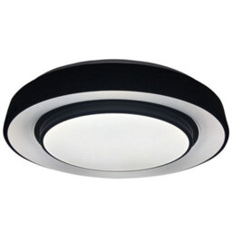 Milagro Naomi Stylish 38Cm Black Led 24W(122W) Ceiling Lamp With Included Remote To Achieve Perfect Brightness And Temperature - thumbnail 4