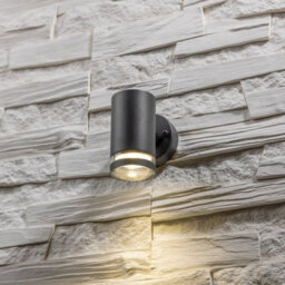 CGC Lighting Cgc Jennifer Dark Grey Outdoor Single Spot Cylinder Wall Light - thumbnail 8