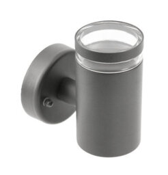 CGC Lighting Cgc Jennifer Dark Grey Outdoor Single Spot Cylinder Wall Light - thumbnail 2