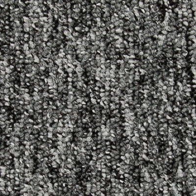 Latour 2 Howden Grey Modern Loop Pile Contract Carpet Tiles For Domestic & Moderate Commercial Use - image 1