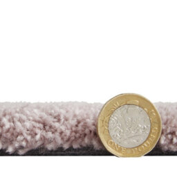 Rose Plain Shaggy Rug, 17mm Thick Stain-Resistant Rug, Modern Rug For Bedroom, Livingroom, & Diningroom-80Cm X 150Cm - thumbnail 3