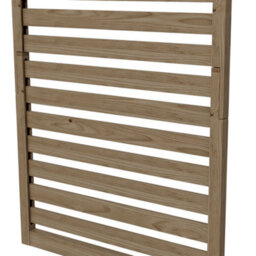 Outsunny Wall Mounted Plant Stands Set Of 2 With Shelves And Slatted Trellis - thumbnail 8