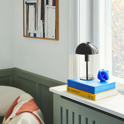 Nordlux Ellen Metal Table Lamp Dome Shade Black,mains - image 1