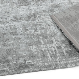 Abstract Silver Modern Easy To Clean Abstract Rug For Dining Room Bedroom And Living Room-240Cm X 340Cm - thumbnail 4