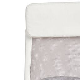 Beliani Office Chair Pioneer Faux Leather White - thumbnail 8