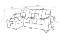Stratus Interiors Beige Sofa Bed With Sleeping Function And Storage - Highly Elastic Foam Fabric Sofa - thumbnail 5