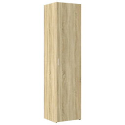 Berkfield Highboard Sonoma Oak 50X42.5X185 Cm Engineered Wood - thumbnail 2