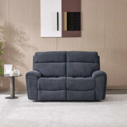 Xample Atlanta Grey Cord Fabric Power Reclining 2 Seater Sofa Dual Power Recliners,usb-A & Usb-C Ports,plush Cushions & White Glove Setup - thumbnail 4