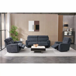 Xample Atlanta Grey Cord Fabric Power Reclining 2 Seater Sofa Dual Power Recliners,usb-A & Usb-C Ports,plush Cushions & White Glove Setup - thumbnail 8