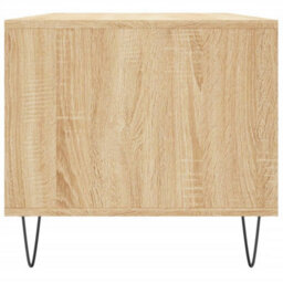Berkfield Coffee Table Sonoma Oak 90X49X45 Cm Engineered Wood - thumbnail 7