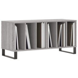 Vidaxl Record Cabinet Grey Sonoma 100X38X48 Cm Engineered Wood - thumbnail 3