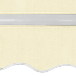 Berkfield Folding Awning Manual Operated 400 Cm Cream - thumbnail 4