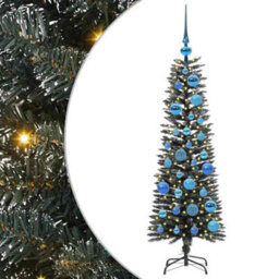 Vidaxl Artificial Christmas Tree With 150 Leds With Stand Green 120 Cm - thumbnail 2