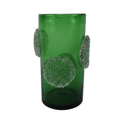 Vanity Living 29.5Cm Green Forest Handmade Glass Vase For Living Room Home Décor - image 1