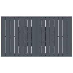 Berkfield Garden Dining Set 7 Pcs Black - thumbnail 8