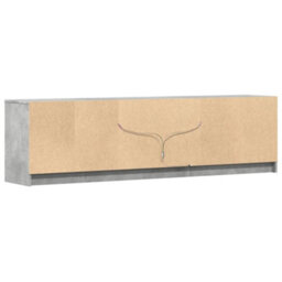 Berkfield Tv Cabinet With Led Concrete Grey 180X34X50 Cm Engineered Wood - thumbnail 8